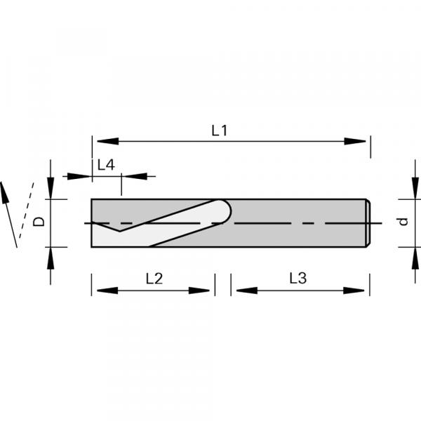 Stehle 2257-2 Schlichtfräser 50811567 Zeichnung